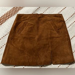 Blank NYC Suede Mini Skirt